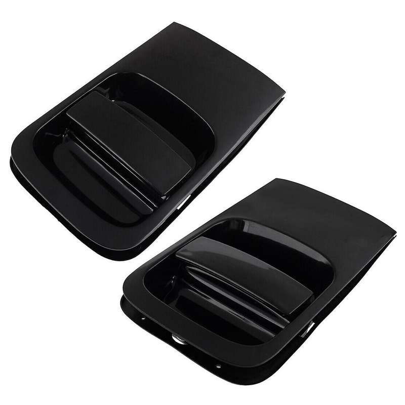 Gloss Black Door Outer Handle Cover for H1 Grand Starex I800 ILoad/ Sliding Door Outside Handle Catc