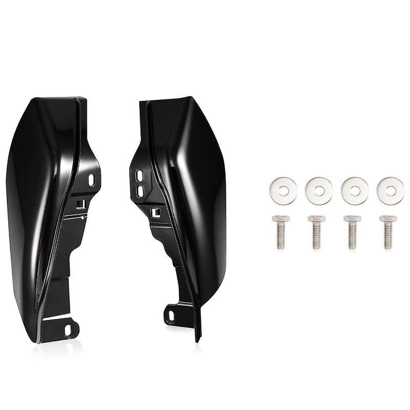 Gloss Black Mid-Frame Heat Deflector for Touring Glide Street Road Glide FLTRX CVO 2017-2022