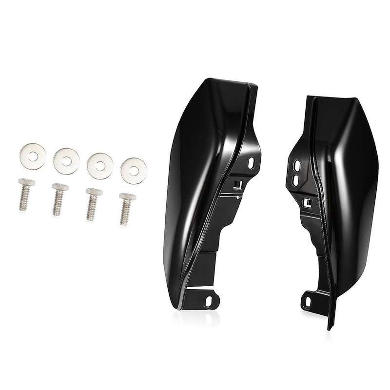 Gloss Black Mid-Frame Heat Deflector for Touring Glide Street Road Glide FLTRX CVO 2017-2022
