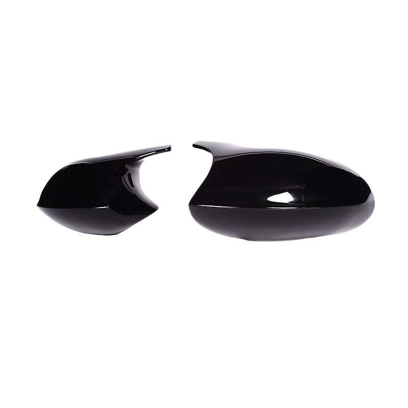 Gloss Black M3 Style Rear View Mirror Cap Cover Replacement for 3 Series E90 E91 E92 E93 Facelifted