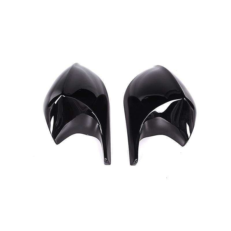 Gloss Black M3 Style Rear View Mirror Cap Cover Replacement for 3 Series E90 E91 E92 E93 Facelifted