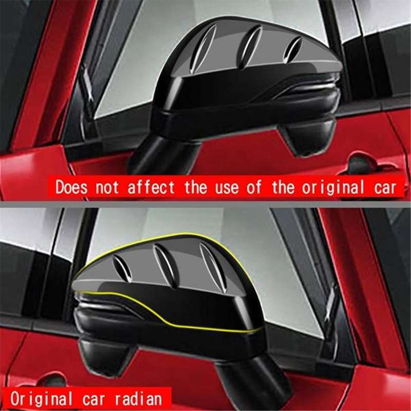 Gloss Black Rear View Mirror Cover for -V Vezel 2021 2022 Side Wing Mirror Caps