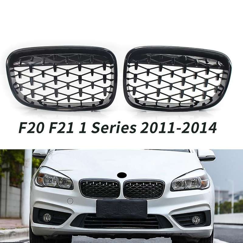 Gloss Meteor Front Kidney Grill Grille for F20 1 Series 2011-2014