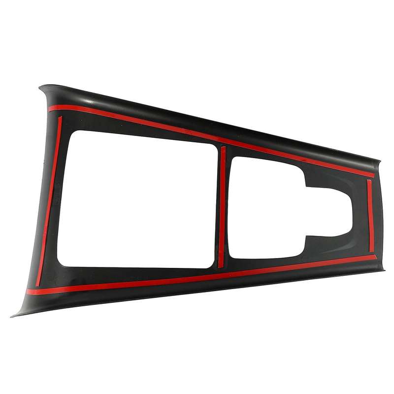 Glossy Black Car Center Console Panel Protection Frame Cover for W177 CLA C118 2019 2020