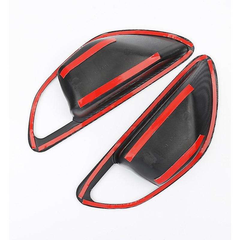 Glossy Black Car Door Handle Bowl Cover Trim for C E GLC Class W205 X253 GLC260L E3000L C200L 2015-2