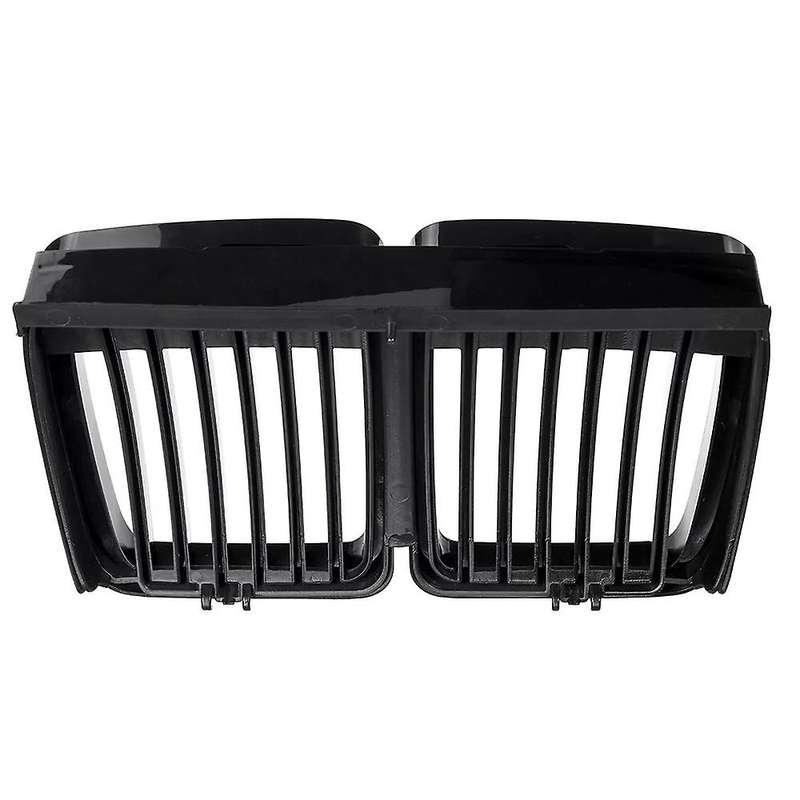 Glossy Black Car Front Bumper Kidney Grilles for  E30 Sedan/ 1982-1994 Replacement Racing Grilles