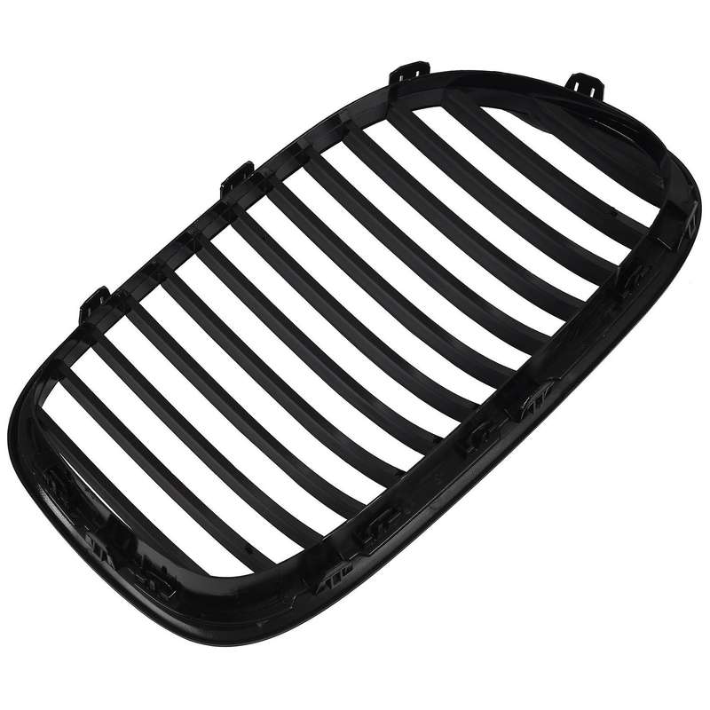 Glossy Black Car Front Bumper Kidney Grille Grill for 7-Series F01 F02 740I 745I 750I 2009-2015