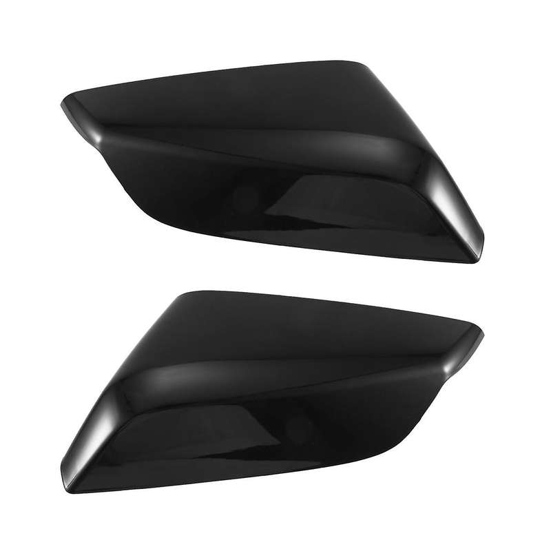 Glossy Black Car Rear View Mirror Cover Side Wing Cap for L (us)2016-2022