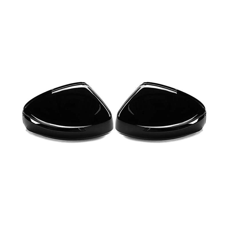 Glossy Black Car Side Door Rearview Mirror Cover Trim for Tt Tts Ttrs Mk2 8j R8 42 2007-2014