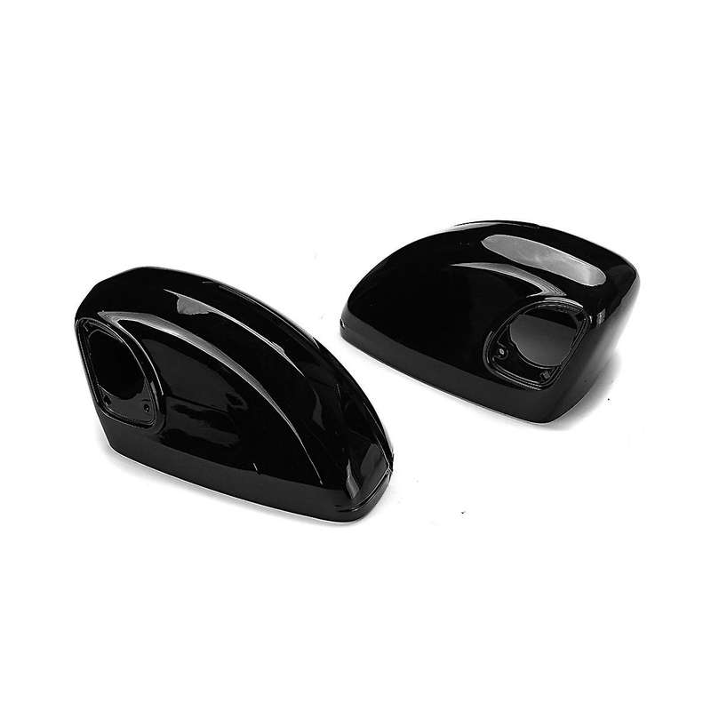 Glossy Black Car Side Door Rearview Mirror Cover Trim for Tt Tts Ttrs Mk2 8j R8 42 2007-2014