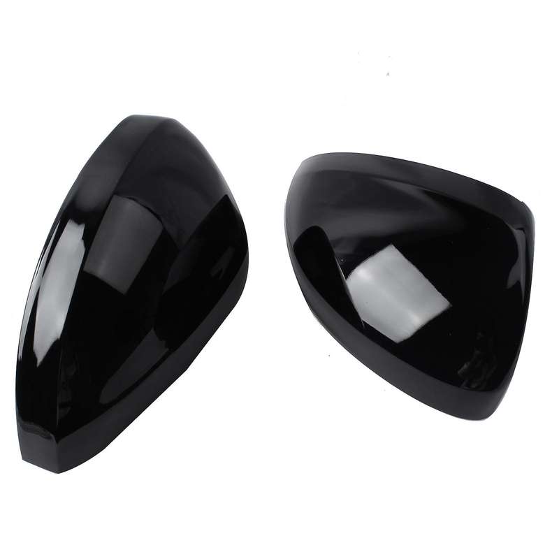 Glossy Black Car Side Rearview Mirror Cover for 2017-2021 Accessories