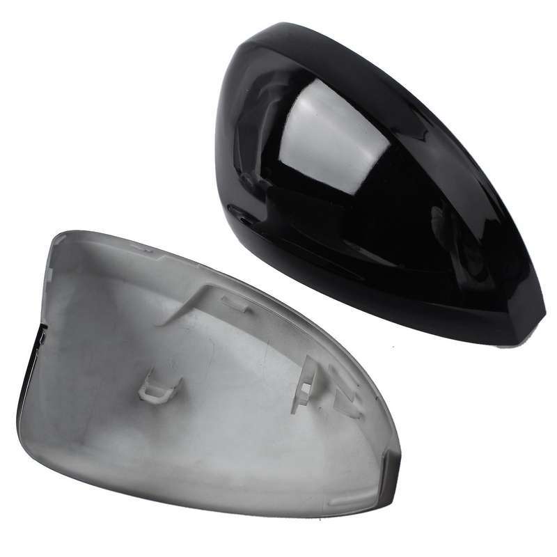Glossy Black Car Side Rearview Mirror Cover for 2017-2021 Accessories