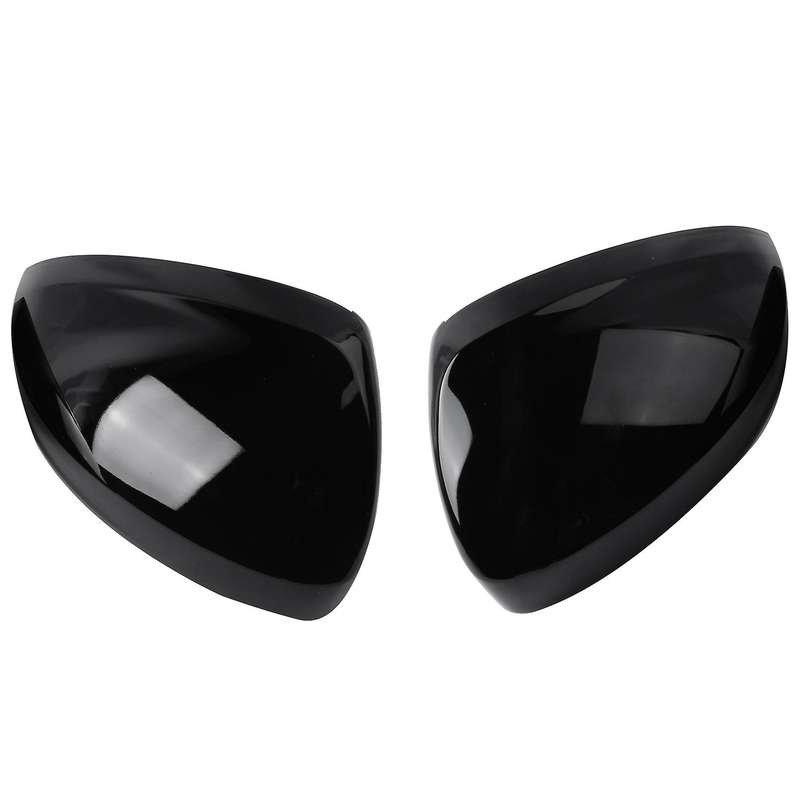 Glossy Black Car Side Rearview Mirror Cover for 2017-2021 Accessories