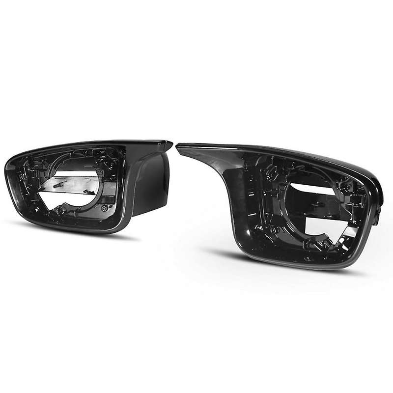 Glossy Black Car Rearview Mirror Cover Cap Side Mirror Frame Trim for  5 Series G20 G28 G30 G38 G11