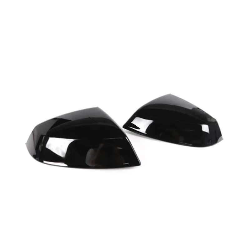 Glossy Black Car Side Door Rearview Mirror Cover Trim for Q5 Q5l 2016-2023
