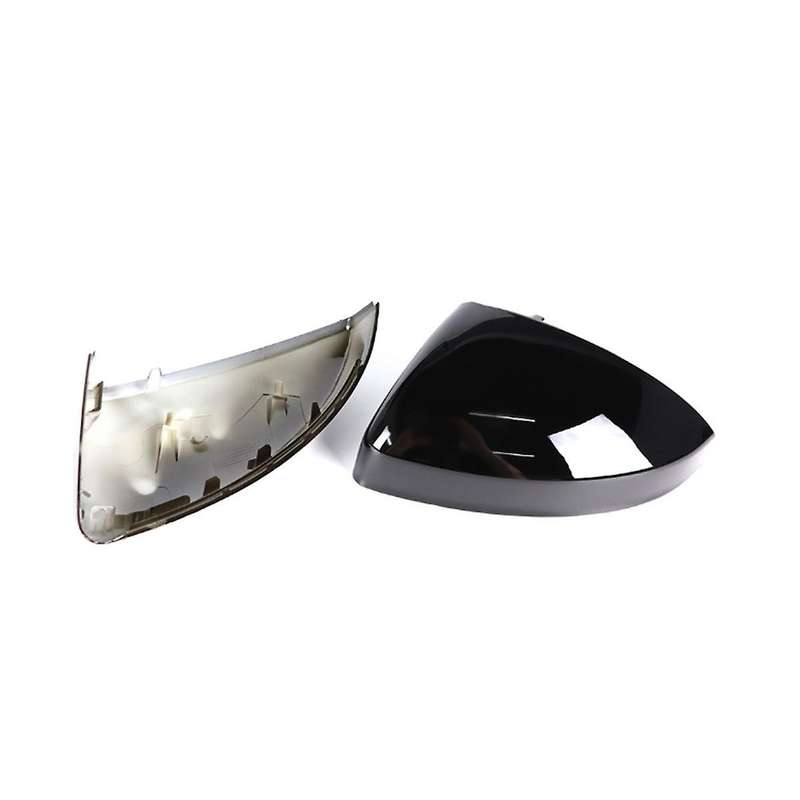 Glossy Black Car Side Door Rearview Mirror Cover Trim for Tt Tts Ttrs Mk3 R8 4s 2014-2023