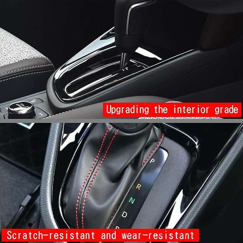 Glossy Black Central Shift Panel Control Panel Decal Interior Modification for Yaris 2021 2022 Rhd