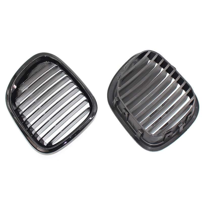 Glossy Black Front Bumper Front Kidney Grill Grille for  Z3 1996-2002