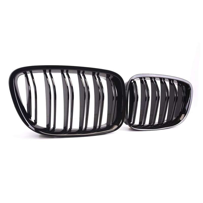 Glossy Black Front Bumper Hood Kidney Grill Grille for F07 5 Series GT 520 528 530 535 550 2010-2017