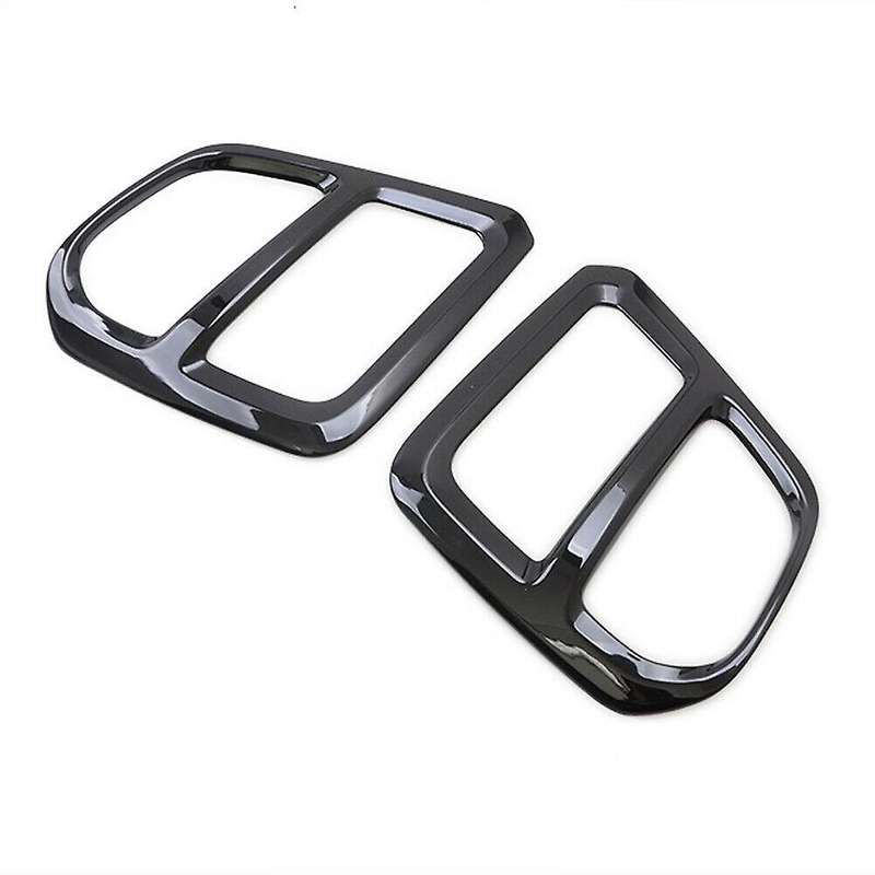 Glossy Black Front Fog Light Lamp Cover Trim Sticker for Forester SK 2019