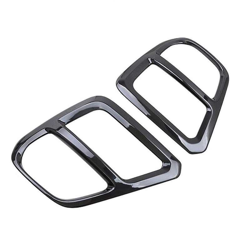 Glossy Black Front Fog Light Lamp Cover Trim Sticker for Forester SK 2019