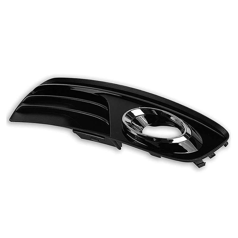 Glossy Black Front Bumper Lower Fog Grill Grilles Insert Right Passanger Side for- Q5 2013-2015 8R08