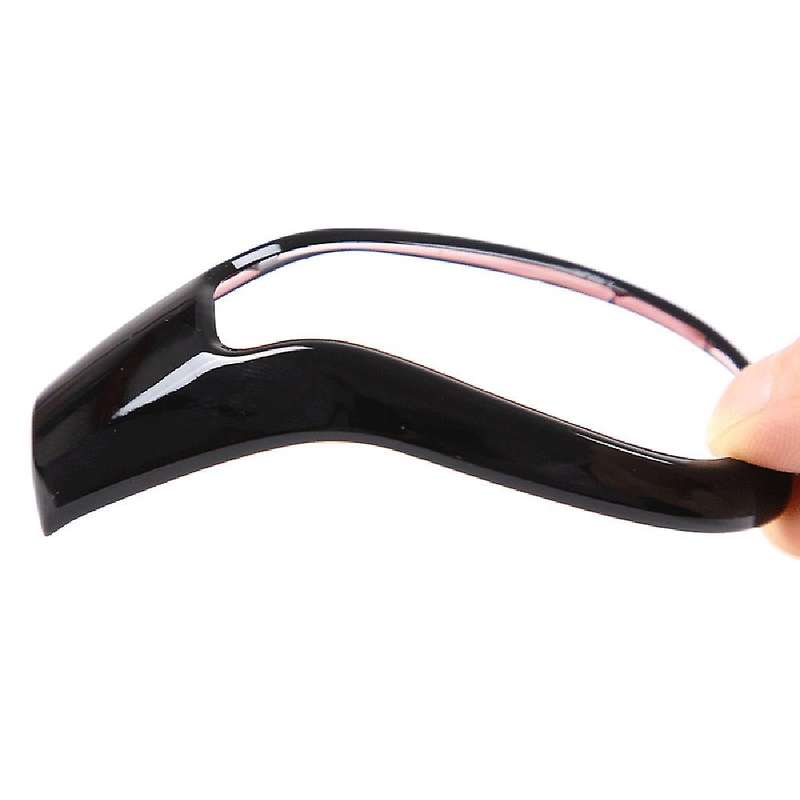 Glossy Black Gear Head Knob Shift Cover Trim Gear Shift Knob Shifter Lever Cover for XC60 V40 V60 S