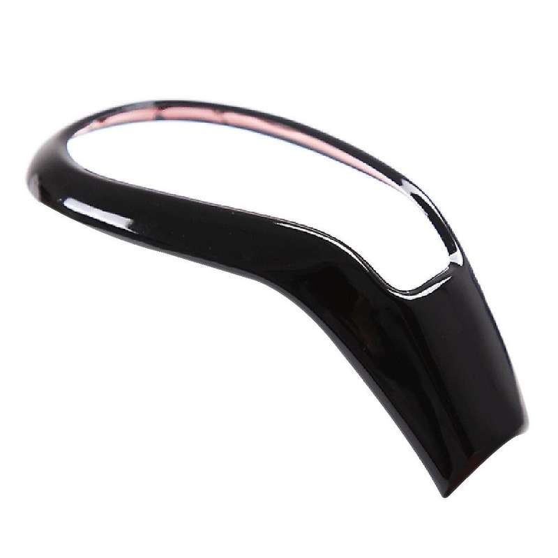 Glossy Black Gear Head Knob Shift Cover Trim Gear Shift Knob Shifter Lever Cover for XC60 V40 V60 S
