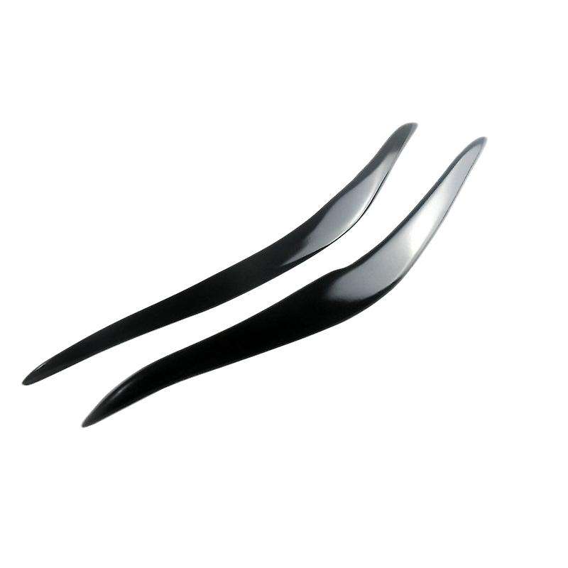 Glossy Black Headlights Eyebrow Eyelid Sticker for F87 M2 F22 F23 220I 228I M235I Coupe 2 Door 2014
