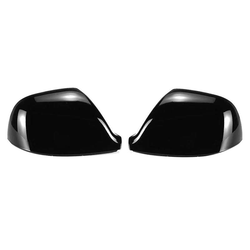 Glossy Black Rearview Mirror Cover Side Mirror Cover Case for Transporter T5 T5.1 2010-2015 T6 2016-