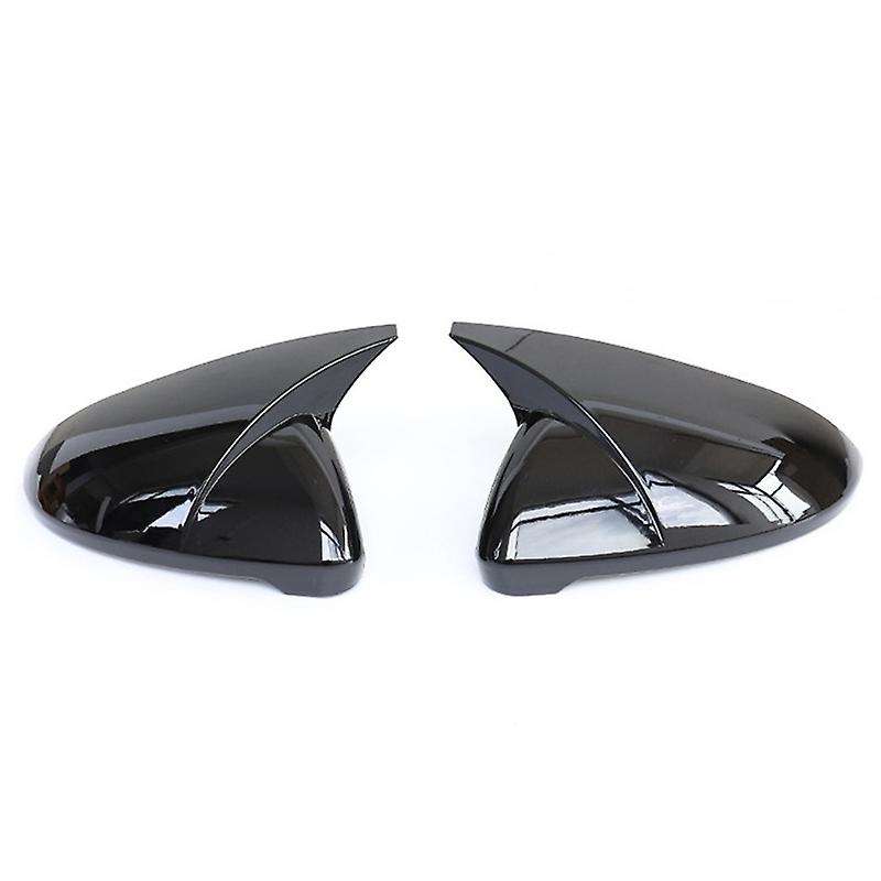 Glossy Black Rearview Mirror Cover Door Side Wing Mirror Caps Trim Shell for Golf 7 7.5 MK7 2015 201