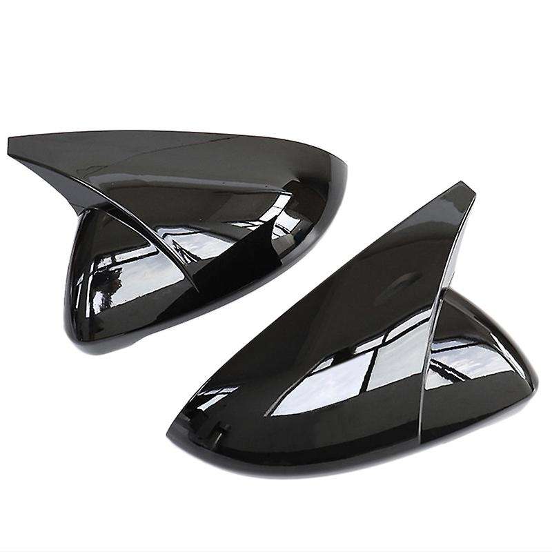Glossy Black Rearview Mirror Cover Door Side Wing Mirror Caps Trim Shell for Golf 7 7.5 MK7 2015 201