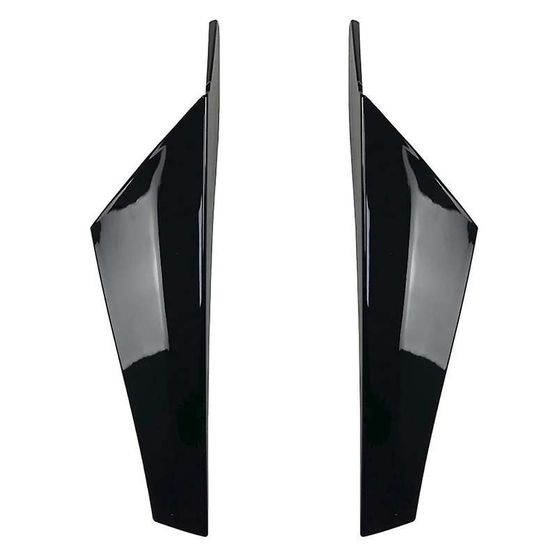 Glossy Black Vertical Rear Window Side Spoiler Wing for Golf 8 MK8 2020 2021 Auto Rear Window Mirror