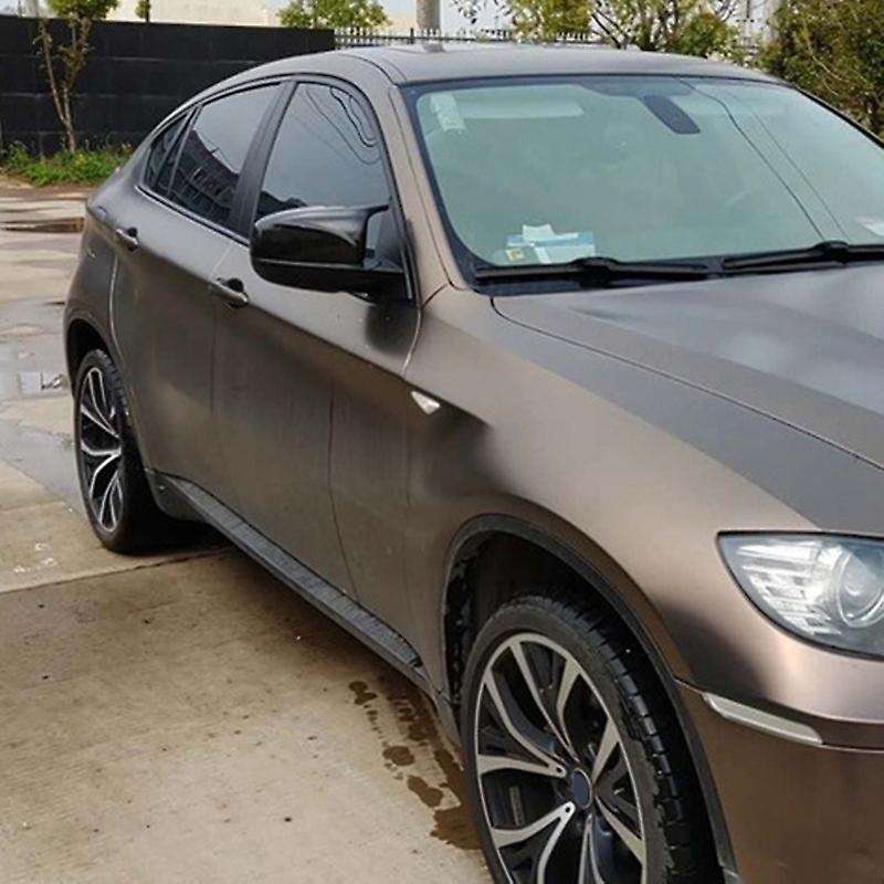 Glossy Black Rearview Mirror Cover Side Wing Mirror Caps Protector for  X5 E70 X6 E71 2008 2009 2010