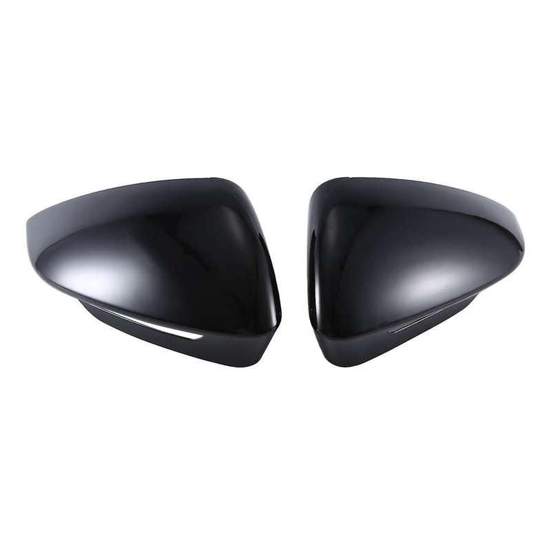 Glossy Black Side Rearview Mirror Replace Cap Cover with Assist for Id4 Id.4 Id.6 2020 2021