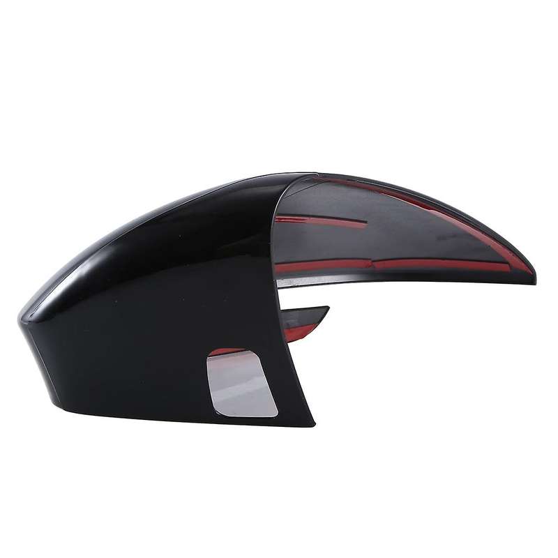 Glossy Black Side Rearview Mirror Replace Cap Cover with Assist for Id4 Id.4 Id.6 2020 2021