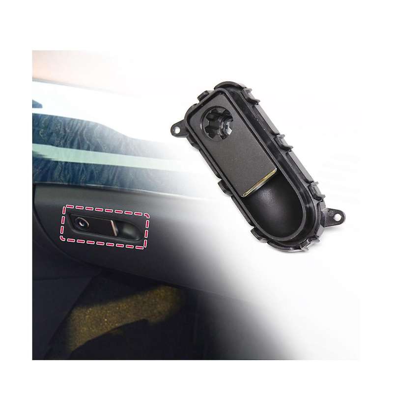Glove Toolbox Lid Switch Grip Lock Hole for CLS300 Toolbox Lock Switch for W218(Black)