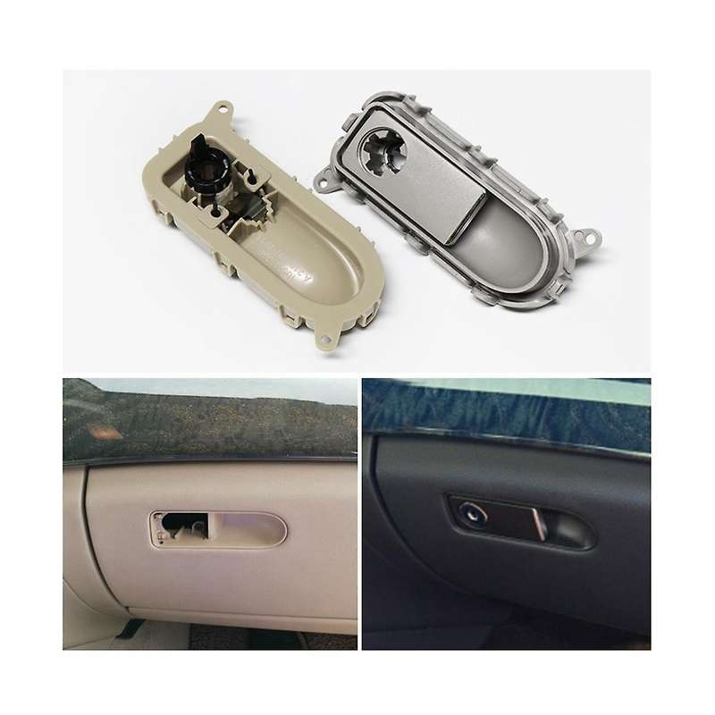 Glove Toolbox Lid Switch Grip Lock Hole for CLS300 Toolbox Lock Switch for W218(Black)