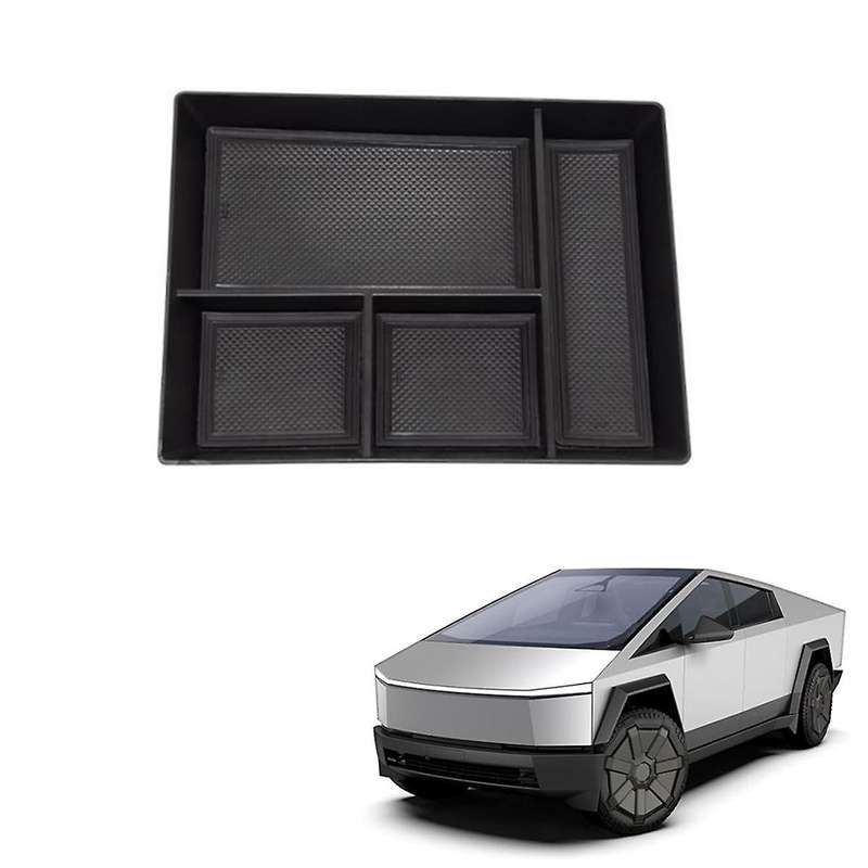 Glove Box Organizer for Cybertruck 2024 Dashboard Glove Drawer Storage Box Tray Interior Accessories