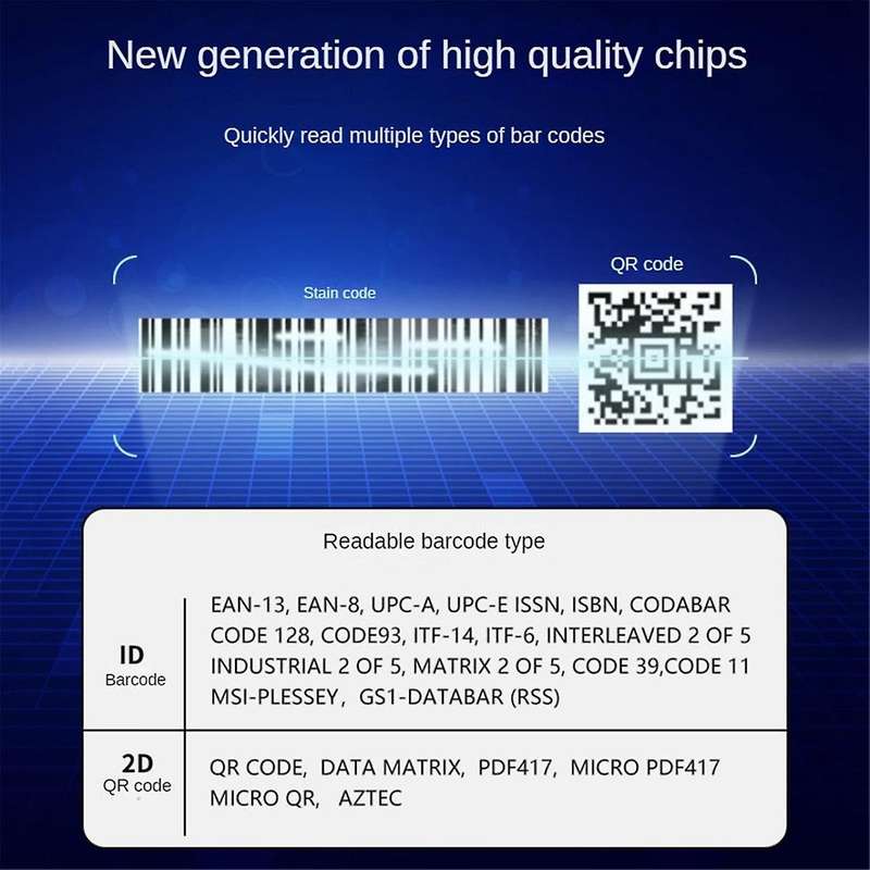 GM808-Q Scanner Module Global Scan Engine Barcode QR Code Reading Module Extremely Small Code Scanni