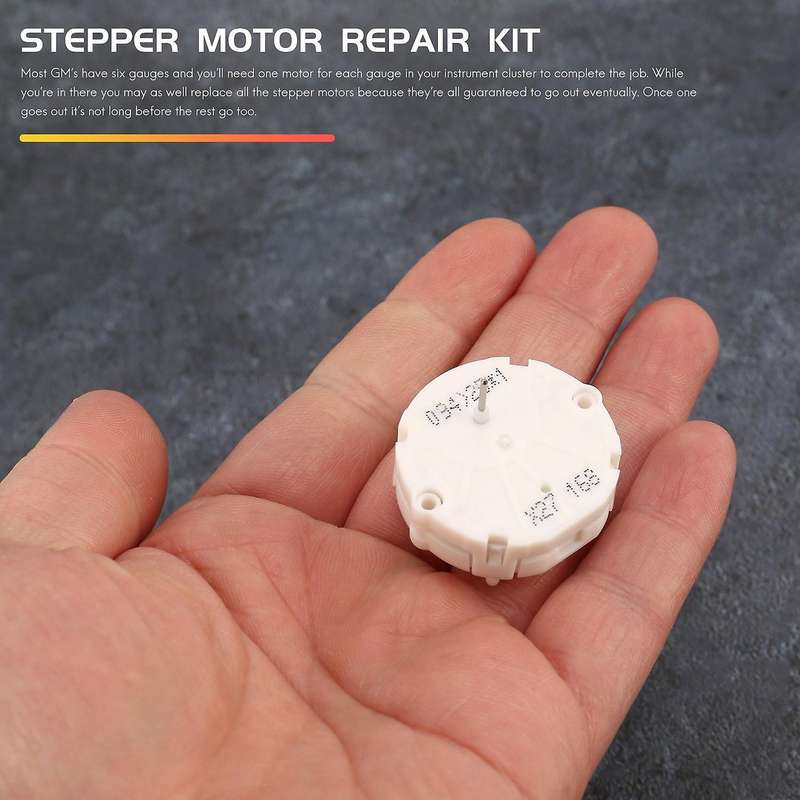 Gm Stepper Motor Repair Kit - X27 168 - (6 Motor Kit + 10pcs Bulbs) Fits All 03-06 Chevy Silverados