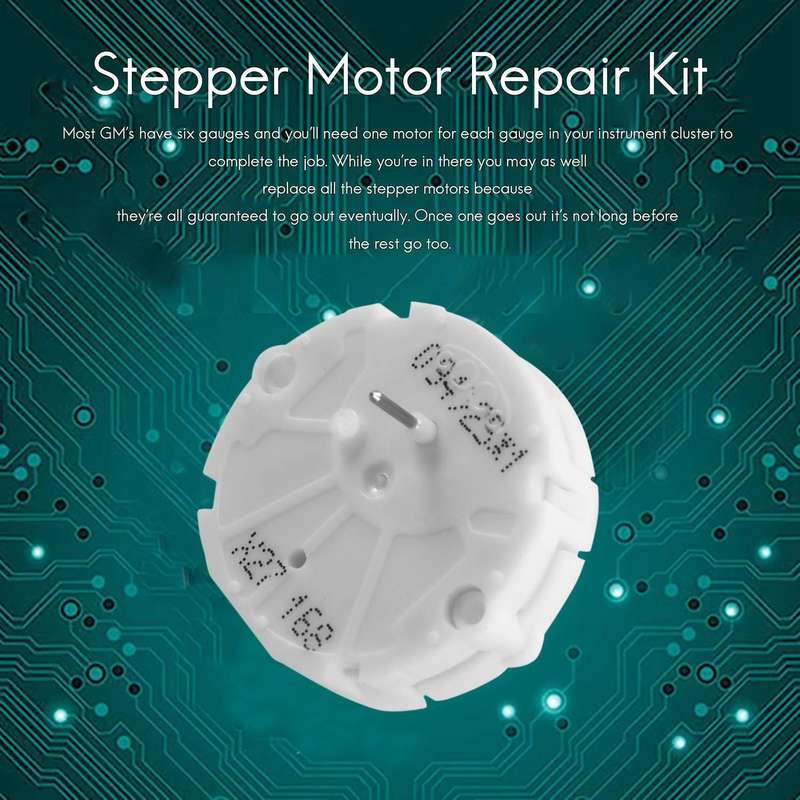 Gm Stepper Motor Repair Kit - X27 168 - (6 Motor Kit + 10pcs Bulbs) Fits All 03-06 Chevy Silverados