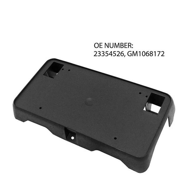 GM1068172 Car Front Bumper License Plate Frame Bracket 23354526 for 1500 2016-2018