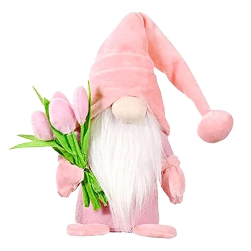 Gnomes Indoor Decorations, Spring Summer Gnome Holiday Decorations, Handmade Tomte Stuffed Plush Gno