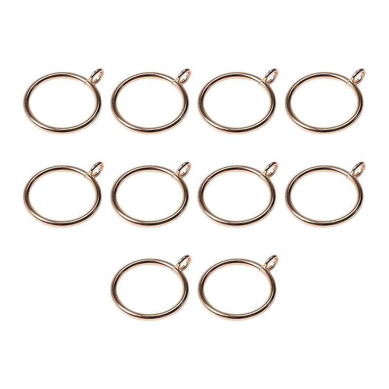 Gold Curtain Rings with Eyelet Apply for Curtain Rod