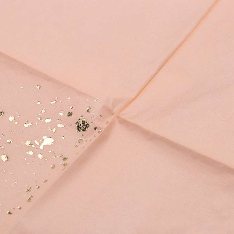 Gold Blocking Pink Marble Texture Disposable Tableware Set Paper Napkins Party Wedding Carnival Tab