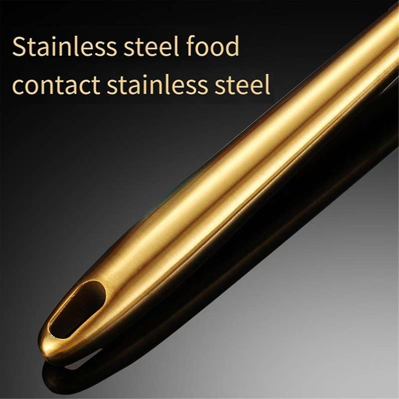 Gold Stainless Steel Potato Masher Household Potato Press Manual Multifunctional Masher Masher