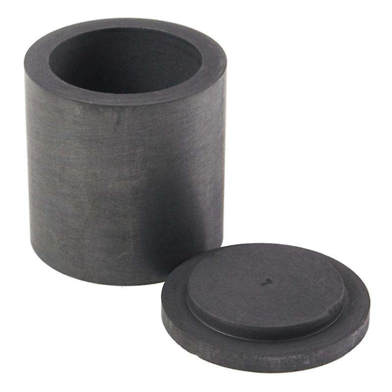Gold Silver Copper Smelting Graphite Crucible Cup with Lid Lab Supply (50X50MM)
