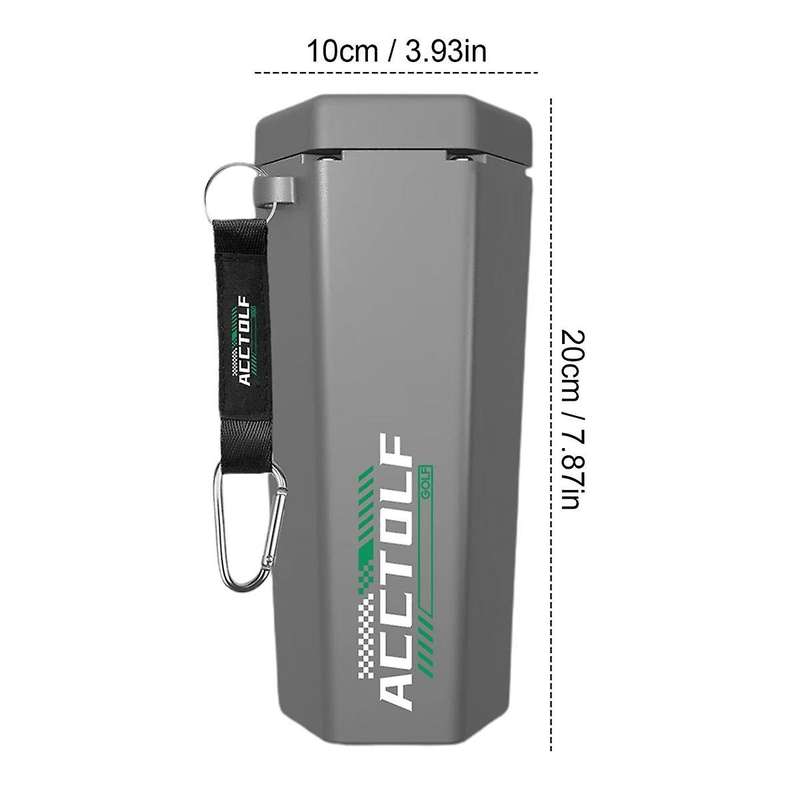 Golf Ball Washer Portable Towel Cleaning Machine Tool Reusable Outdoor Cart Cup Holder Universal Go