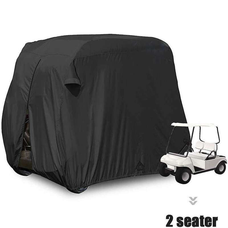 Golf Cart Cover Heavy Duty Universal Golf Cars Cover Waterproof Rainproof Club Car Roof Enclosure Go